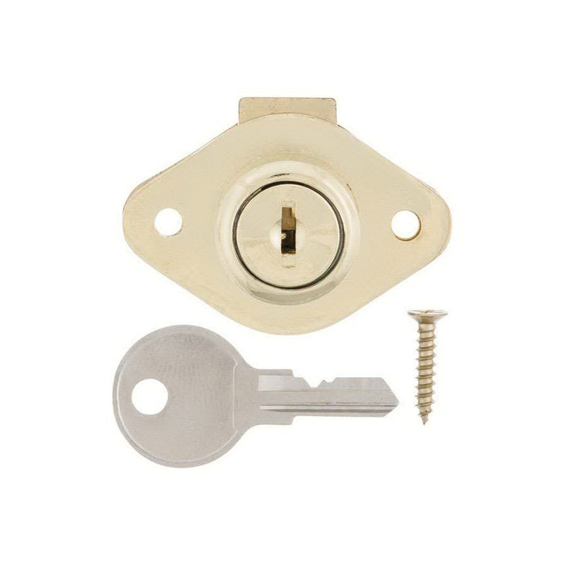 ACE Cam Lock Brass Bright Brass