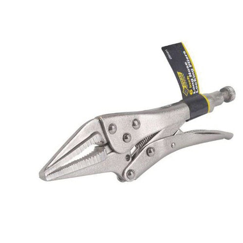 Steel Grip Long Nose Locking Pliers 6 in OAL 1-1/4 in L Jaw