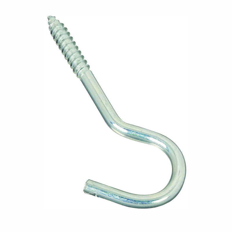 National Hardware 2156BC Series Screw Hook 1/4 in Opening 4-1/4 in L Steel Zinc