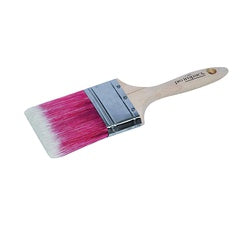 Linzer Paint Brush 1 1/2 in W 2 1/4 in L Bristle Polyester Bristle Beaver Tail Handle