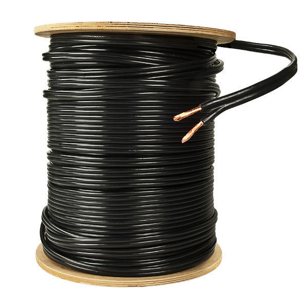 CCI Thermostat Wire 18 AWG Wire 2-Conductor 500 ft L Copper Conductor PVC Sheath Brown Sheath 150 V