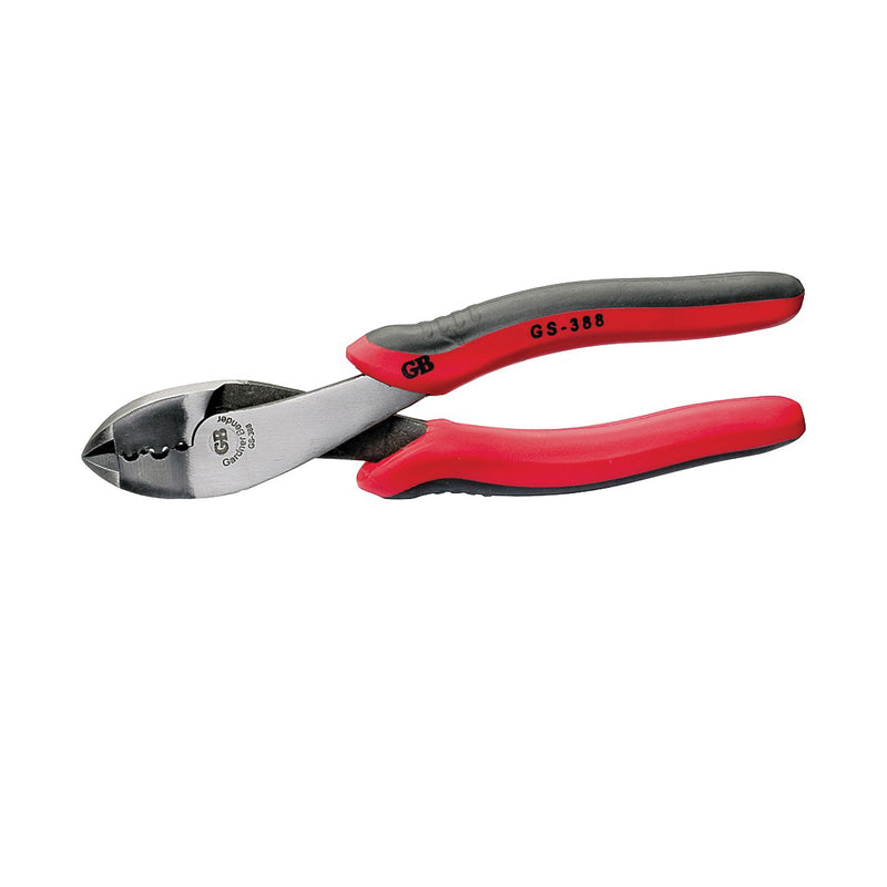 GB Crimping Plier 8 in OAL High-Leverage Handle