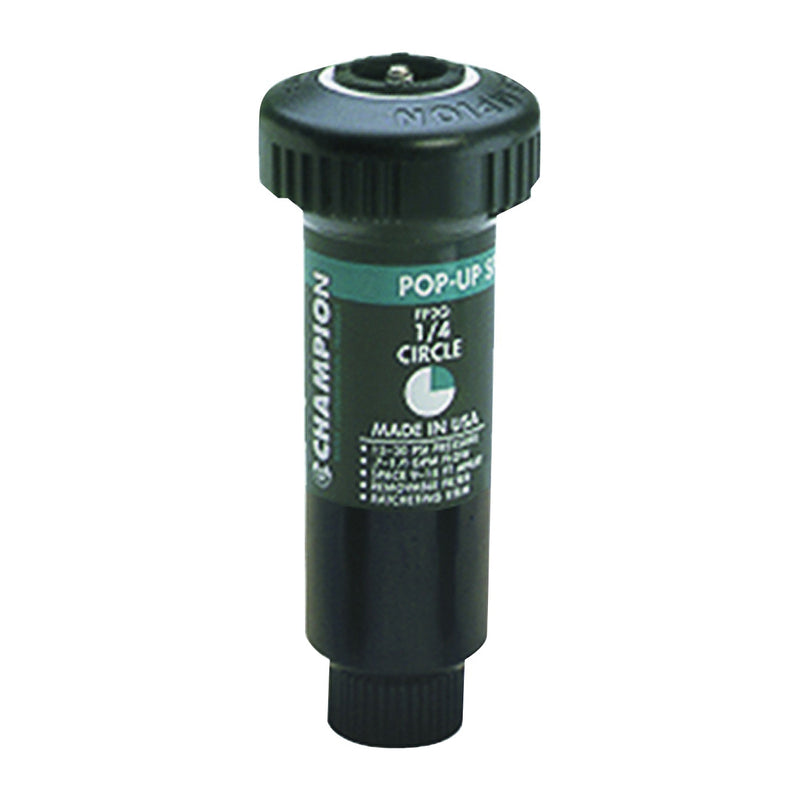 CHAMPION IRRIGATION Spring Loaded Sprinkler 1/2 in Connection Quarter-Circle ABS