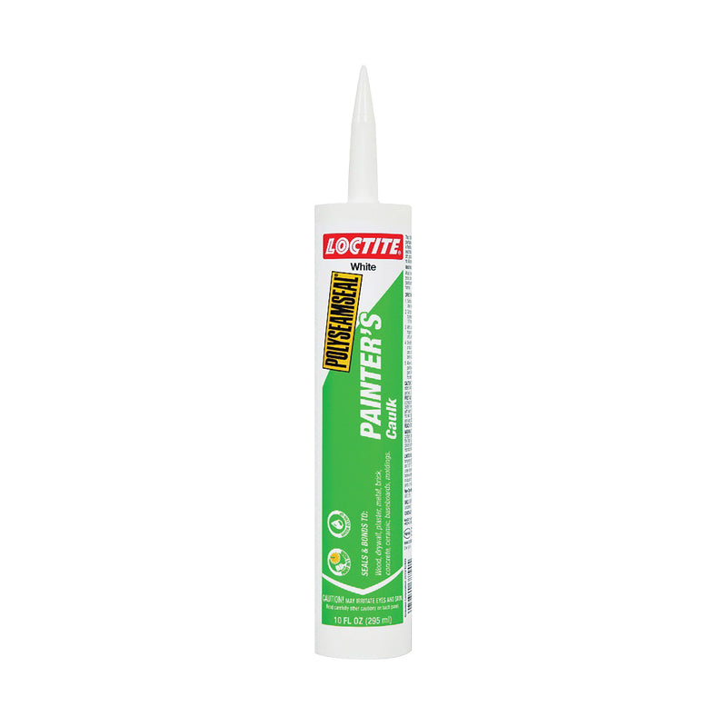 Loctite POLYSEAMSEAL Painter's Caulk White 40 to 100 deg F 10 fl-oz Cartridge
