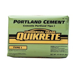 Quikrete Portland Cement Gray Solid 47 lb Bag