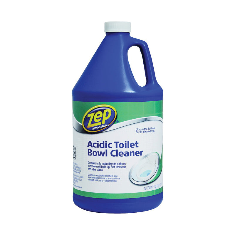 Zep Toilet Bowl Cleaner 1 gal Liquid Fresh Wintergreen Mint Blue