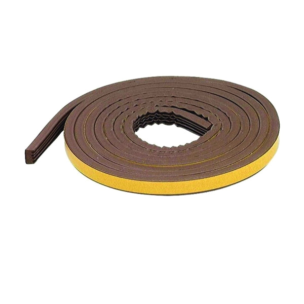 M-D Weatherstrip Tape 19/32 in W 10 ft L EPDM Rubber Brown