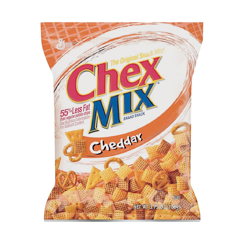 Chex Mix Snack Food Cheddar Flavor 3.6 oz Bag