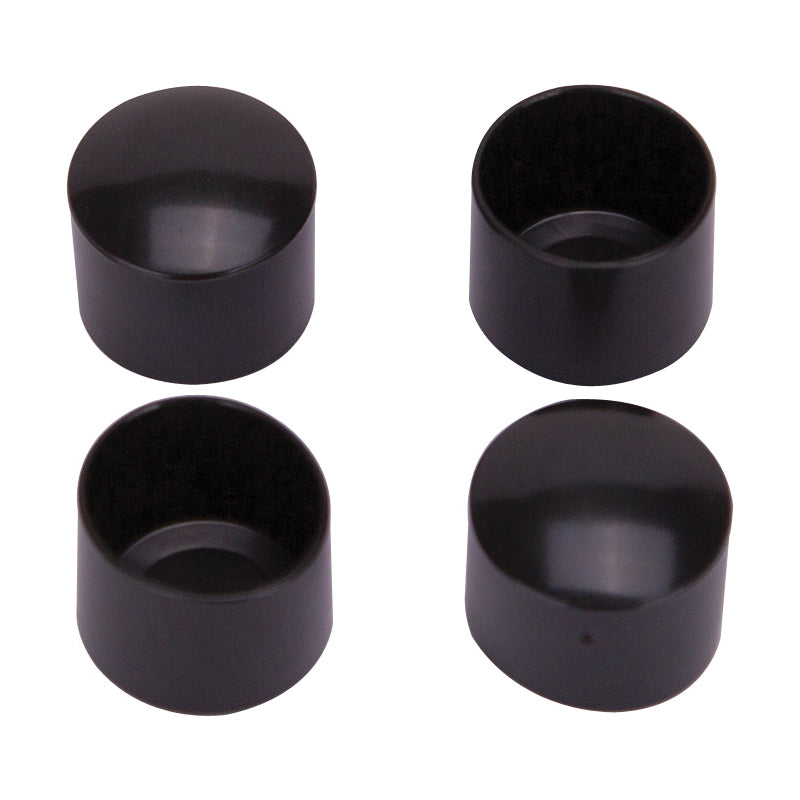 ProSource Furniture Leg Tip Round Plastic Black