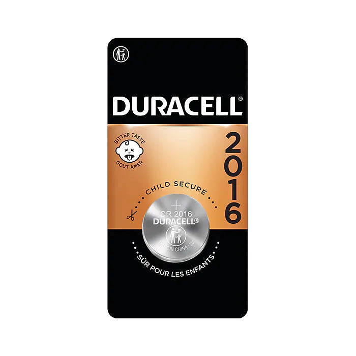 DURACELL Battery 3 V Battery 2016 Battery Lithium