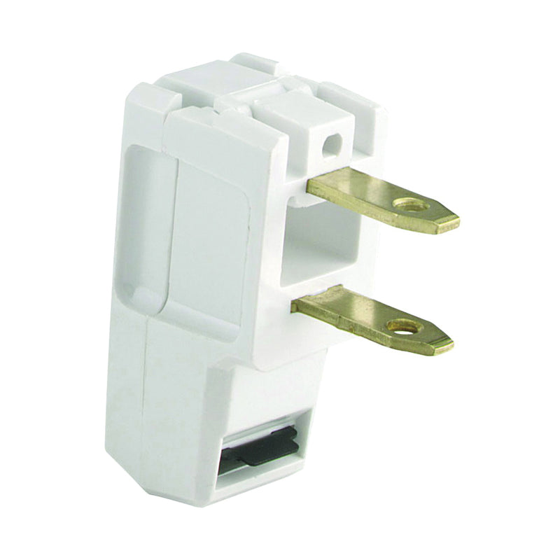 Eaton Wiring Devices Electrical Plug 2-Pole 15 A 125 V NEMA: 1-15 White