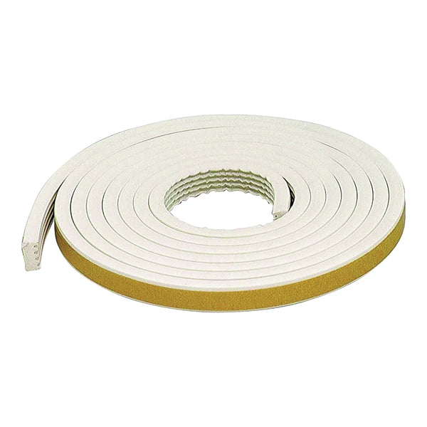 M-D Weatherstrip Tape 19/32 in W 10 ft L EPDM Rubber White