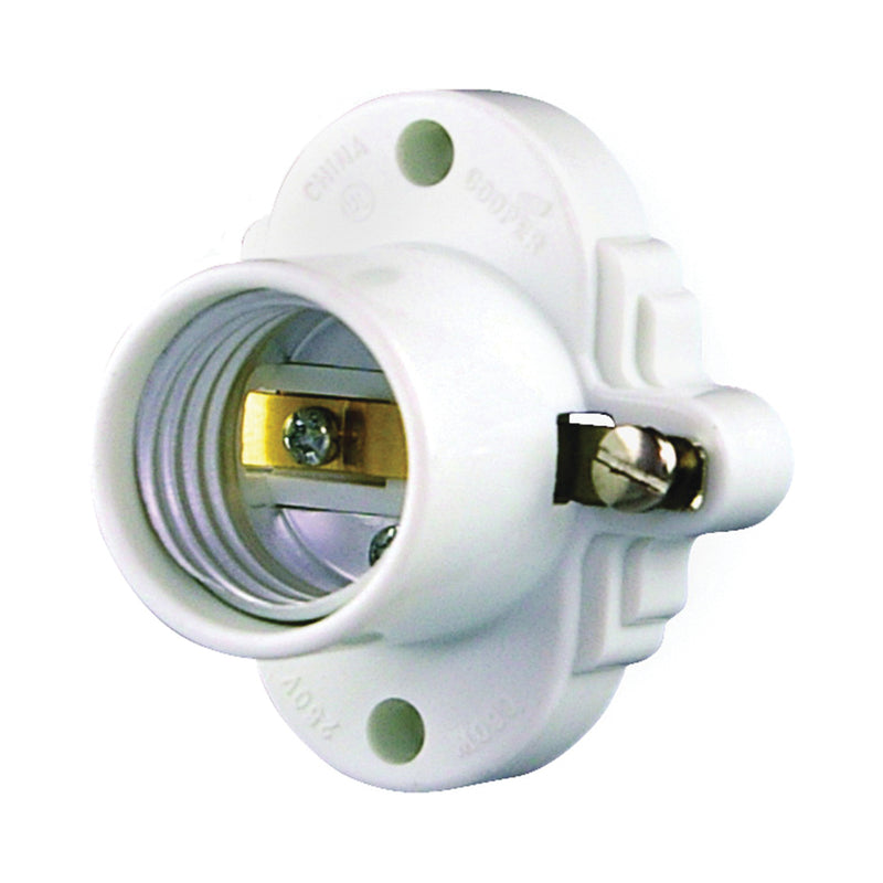 Eaton Wiring Devices Cleat Socket 250 V 660 W White