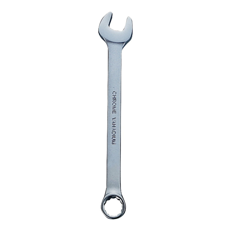 Vulcan Combination Wrench Metric 11 mm Head Chrome Vanadium Steel Silver Round Handle