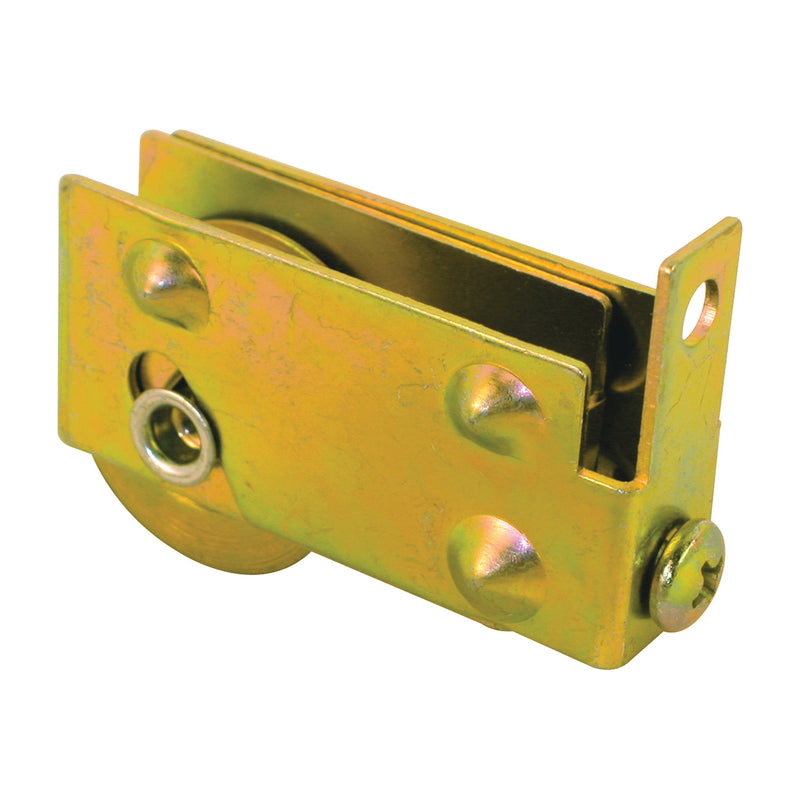 Prime-Line Roller Assembly 1-1/8 in Dia Roller 5/16 in W Roller Steel 1-Roller F-Tab Mounting