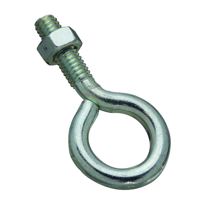 National Hardware Eye Bolt 5/16-18 Thread 1 in L Thread 3/4 in ID Dia Eye 1.22 in L Shank Steel