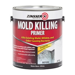 ZINSSER Mold Killing Primer Flat White 1 gal Can