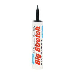 Big Stretch Acrylic Caulk Black  30 to 250 deg F 10.5 oz Cartridge