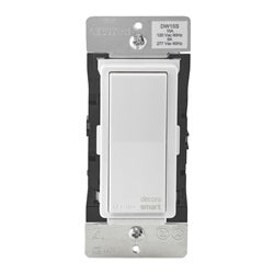 Leviton Decora Smart Switch 1-Pole 3-Way 120 V 60 Hz Wi-Fi Hardwired Light Almond/White