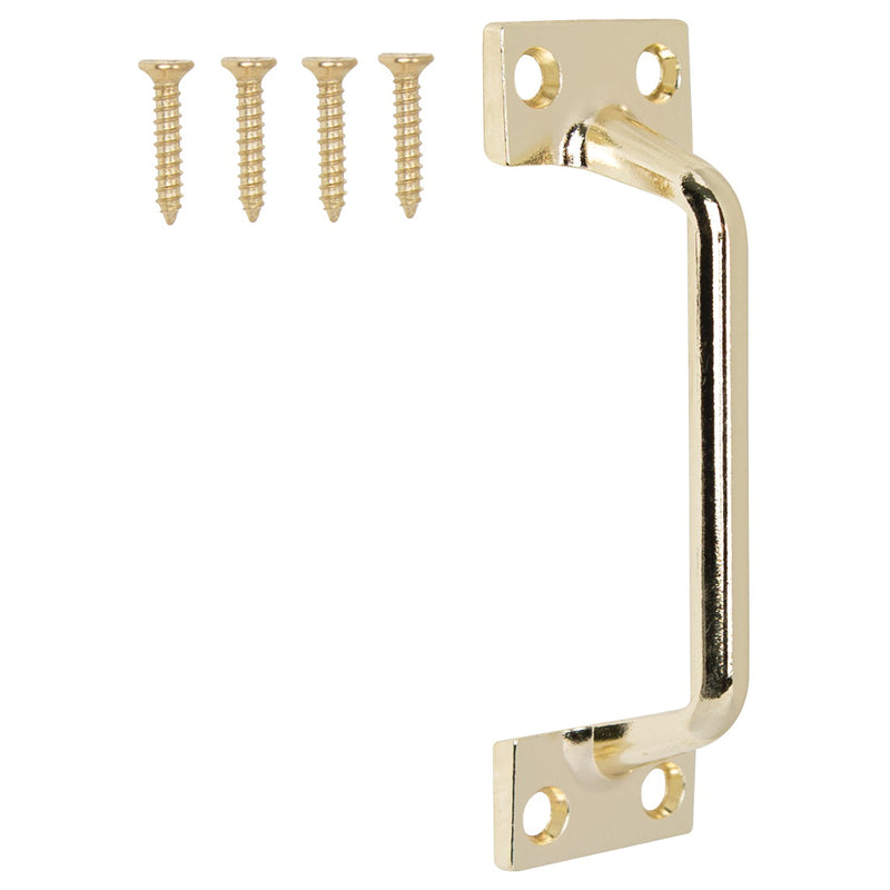 ProSource Sash Lift 3-7/8 in L Handle Zinc Polished Brass