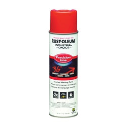 RUST OLEUM INDUSTRIAL CHOICE Marking Paint Fluorescent Red 17 oz Aerosol Can