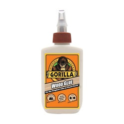 Gorilla Wood Glue Light Tan 4 oz Bottle