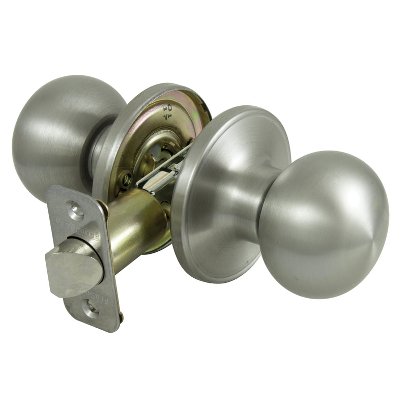 ProSource Knob Lockset Stainless Steel