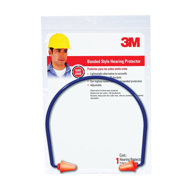 3M Tekk Protection Banded Hearing Protector 28 dB NRR