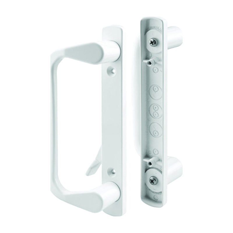 Prime-Line Handle Set Aluminum Painted 1-3/8 to 1-7/8 in Thick Door