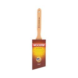 WOOSTER Paint Brush 2 1/2 in W 2 15/16 in L Bristle Synthetic Fabric Bristle Sash Handle