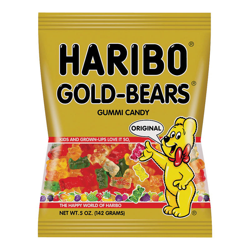 Haribo Jelly Candy Assorted Fruits Flavor 5 oz Bag