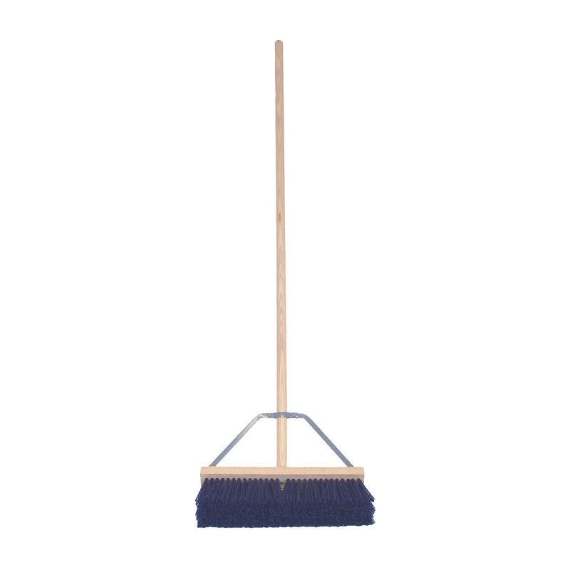 BIRDWELL Street/Barn Broom 4-1/4 in L Trim Polypropylene Bristle