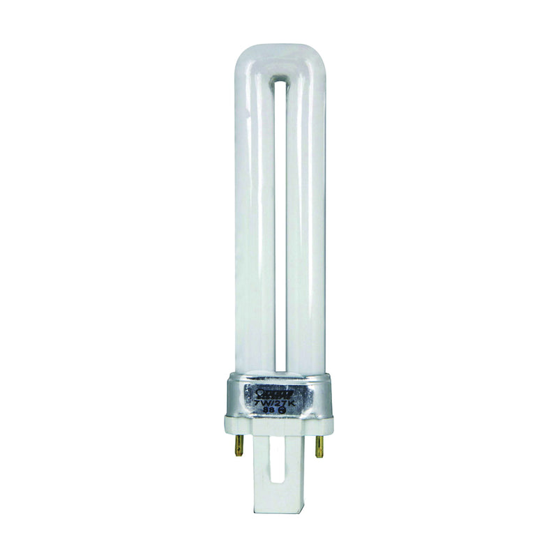 Feit Electric Compact Fluorescent Bulb 7 W PL Lamp G23 Lamp Base 400 Lumens 2700 K Color Temp