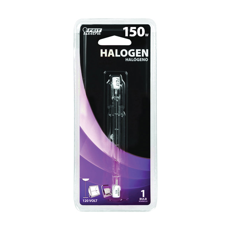 Feit Electric Halogen Lamp 150 W R7 Lamp Base J T3 Lamp 3000 K Color Temp 2000 hr Average Life