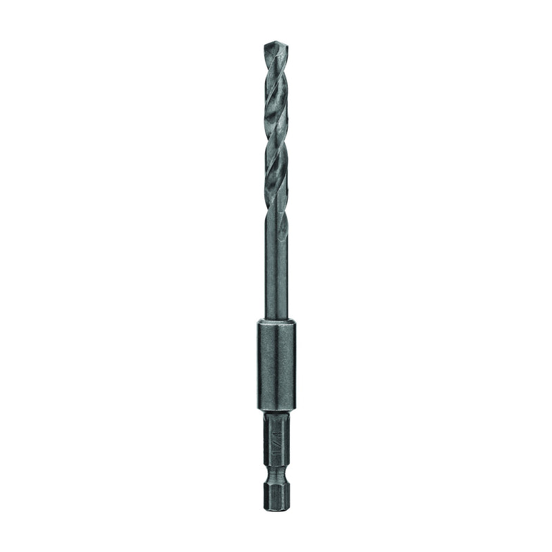 DeWALT Spiral Drill Bit 1/4 in Dia 4-7/8 in OAL 1/4 in Dia Shank Hex Shank