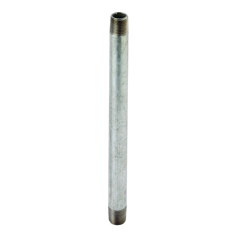 ProSource Galvanized Nipple 1-1/2 in Threaded Galvanized Steel 4 in L