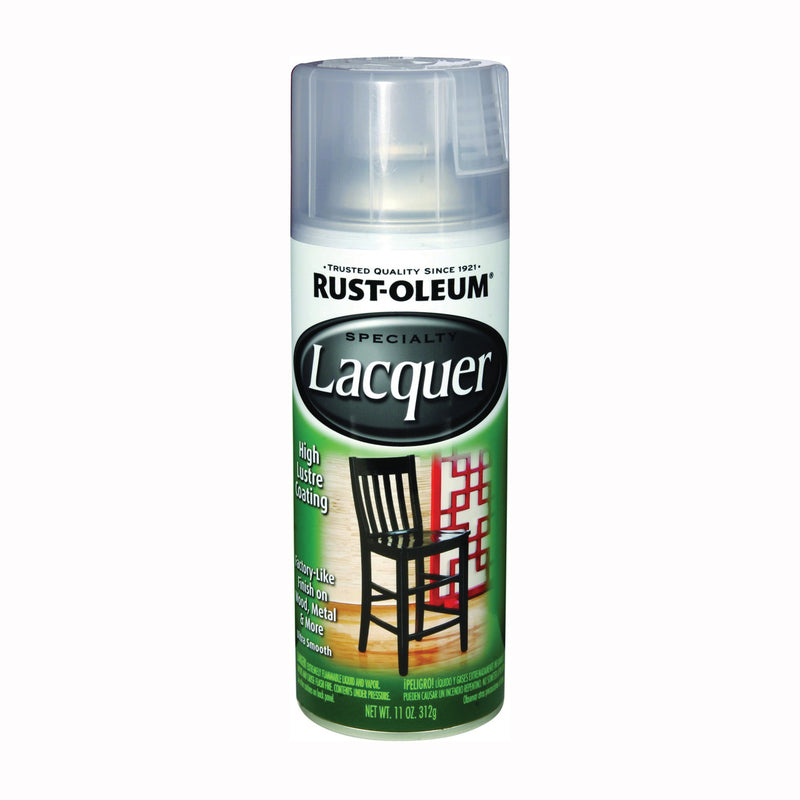 RUST-OLEUM SPECIALTY Lacquer Spray Paint Gloss Liquid Clear 11 oz Aerosol Can