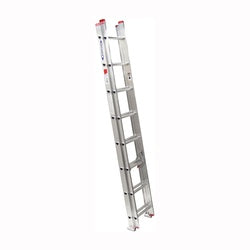 WERNER Extension Ladder 15 ft H Reach 200 lb Aluminum