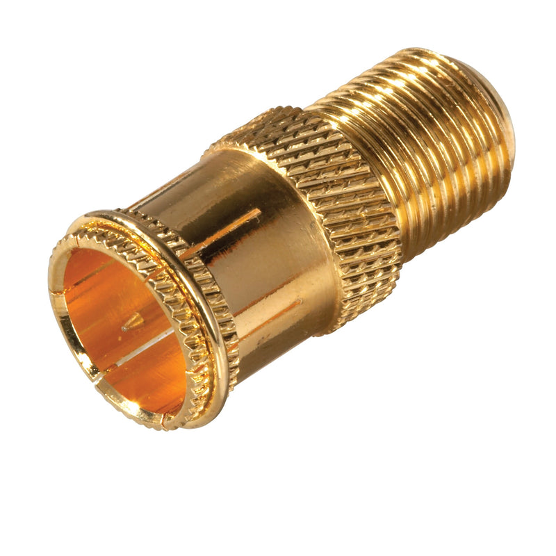 Zenith Plug Connector Female x Male Connector Metal Housing Material Gold