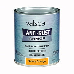 ACE Rust Stop Interior/Exterior Enamel Paint Gloss Safety Orange 1 qt
