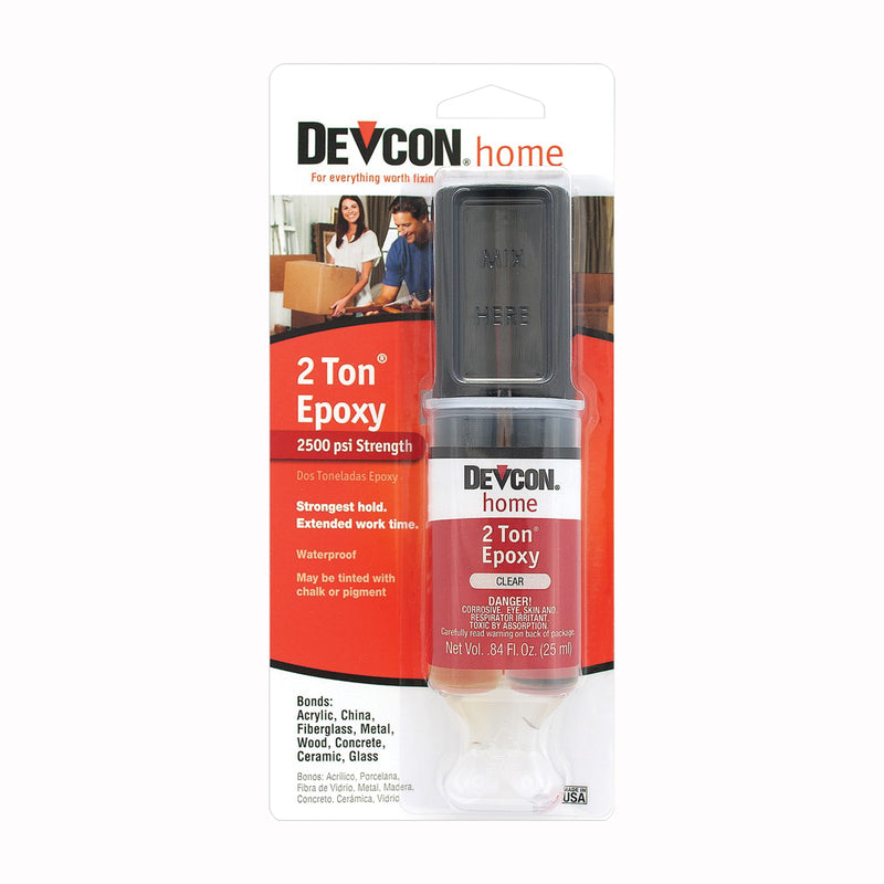 Devcon Epoxy Liquid Amber 0.84 fl-oz Syringe