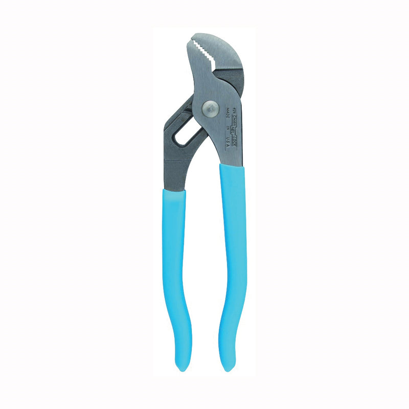 CHANNELLOCK Tongue and Groove Plier 6-1/2 in OAL 0.87 in Jaw Opening Blue Handle Cushion-Grip Handle