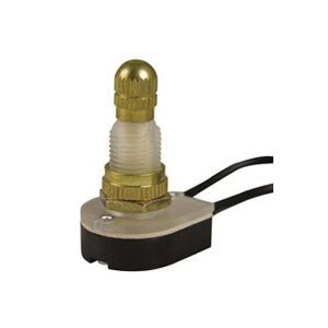 GB Rotary Switch 6/3 A 125/250 V SPST Brass