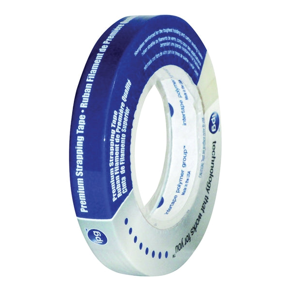IPG Strapping Tape 60 yd L 1-7/8 in W Polypropylene Backing Natural