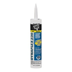 DAP Premium Sealant White 1 day Curing 40 to 100 deg F 10.1 oz Cartridge