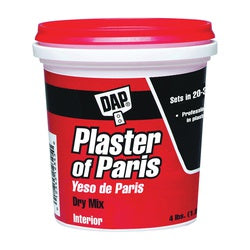 DAP Plaster of Paris Powder White 4 lb Tub