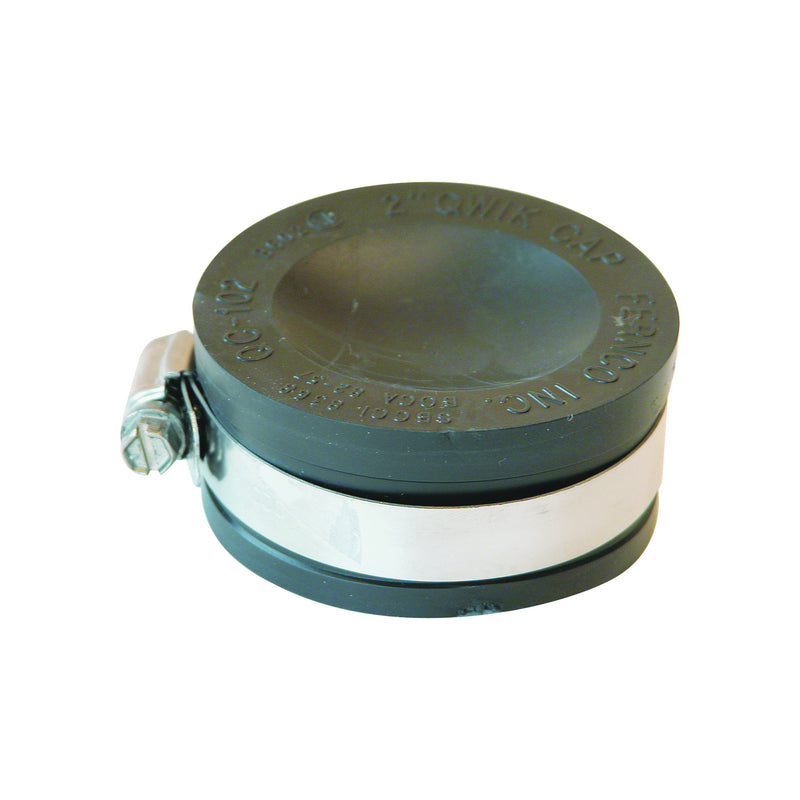 FERNCO Pipe Cap 2 in Connection Slip PVC