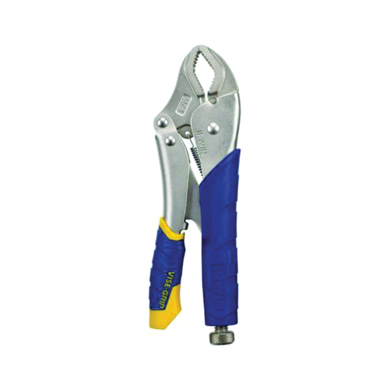 IRWIN VISE-GRIP Fast Release Locking Plier 10 in OAL 1-7/8 in Jaw Opening Ergonomic Handle 5/8 in W Jaw