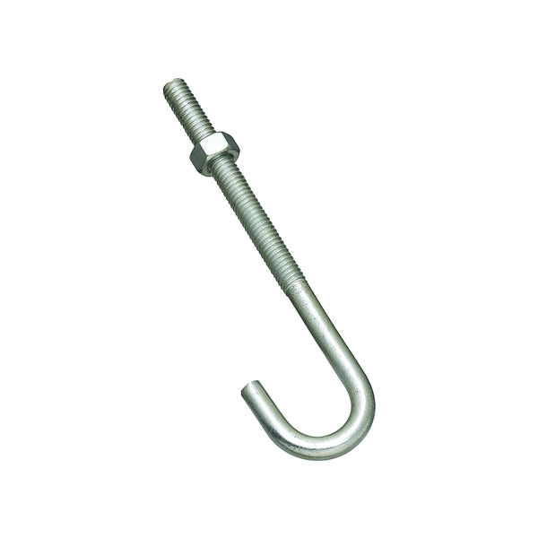 National Hardware 2195BC Series 232926 J-Bolt 5/16 in Thread 3 in L Thread 5 in L 160 lb Working Load Steel Zinc