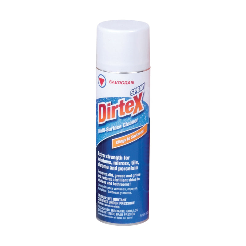 Dirtex Cleaner 18 oz Can Liquid Ammonia Clear